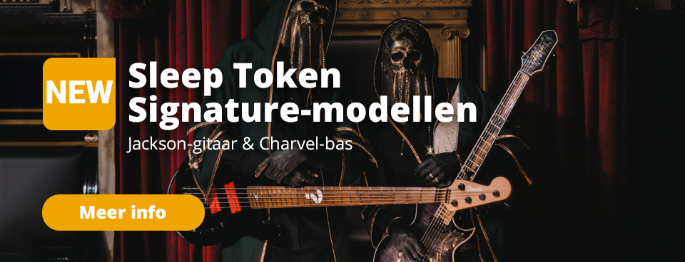 De Sleep Token Signature-modellen van Jackson en Charvel zijn nu verkrijgbaar bij Musikhaus Kirstein